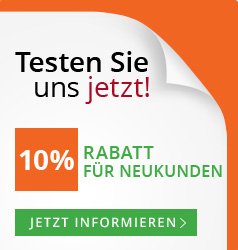 Rabatt Informationen unserer Druckerei